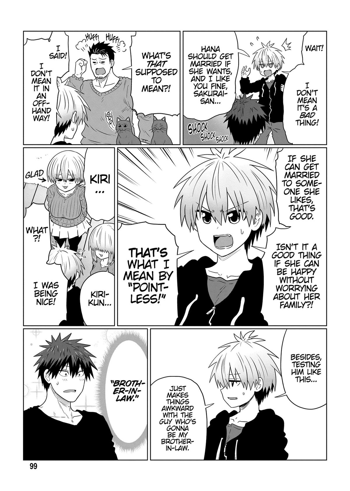 Uzaki-chan Wants to Hang Out! Chapter 109 - Page 9