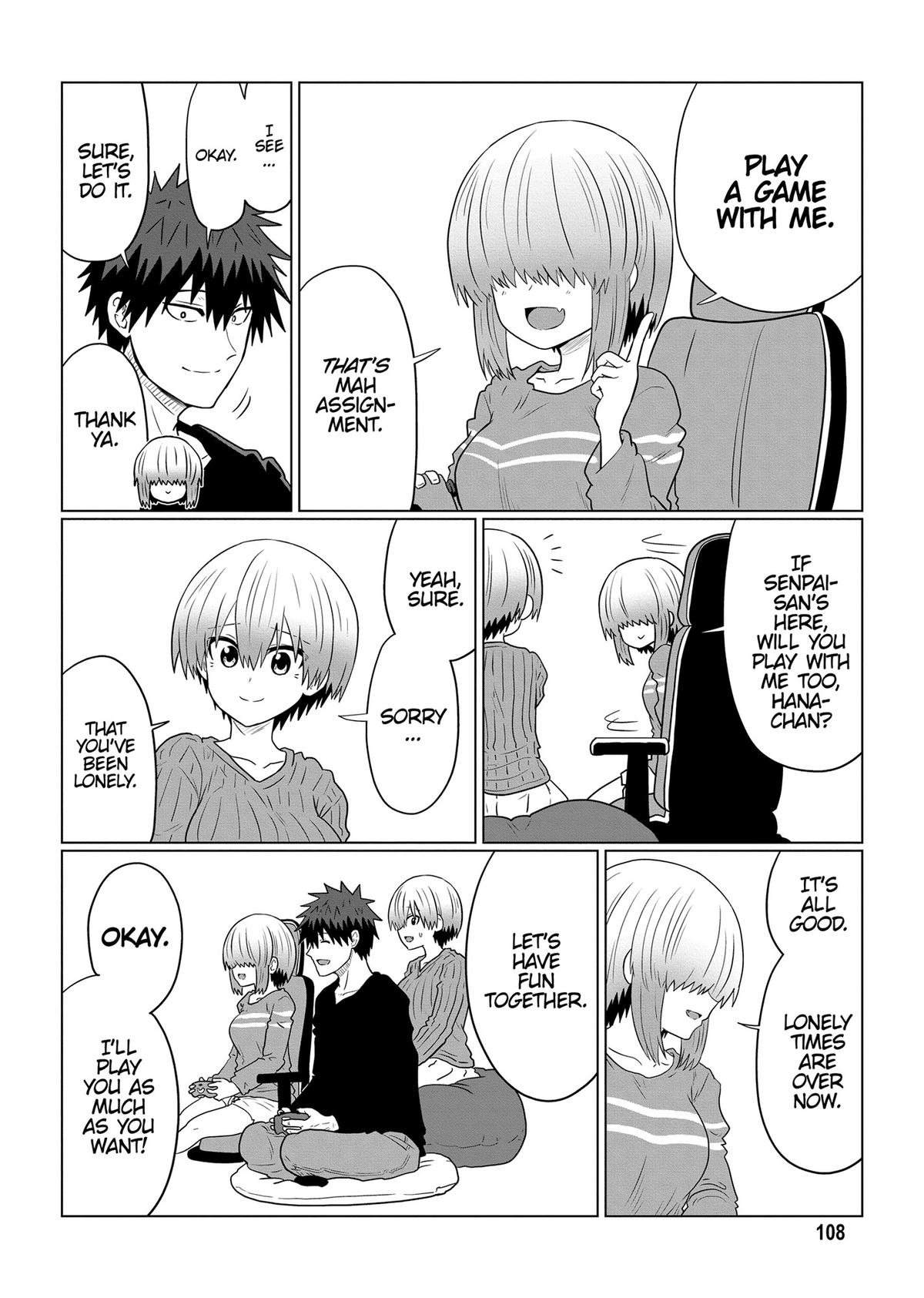 Uzaki-chan Wants to Hang Out! Chapter 110 - Page 4