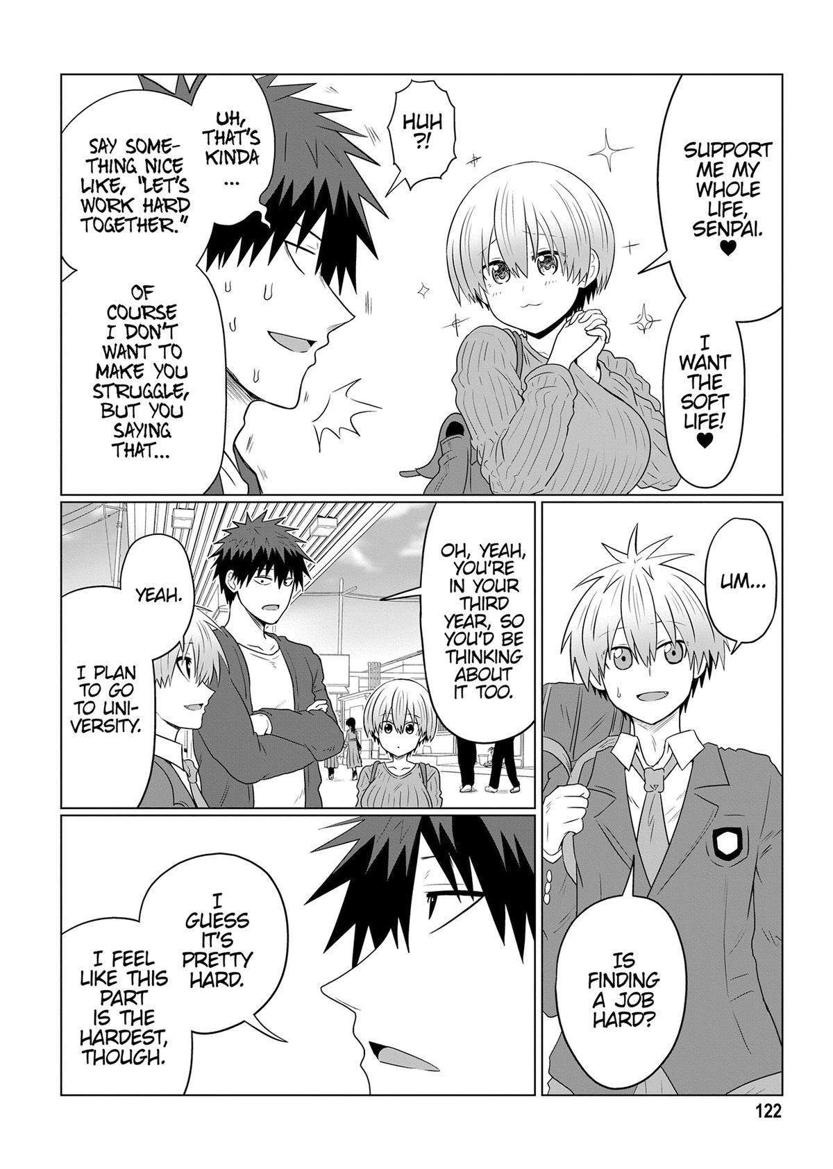 Uzaki-chan Wants to Hang Out! Chapter 120 - Page 4