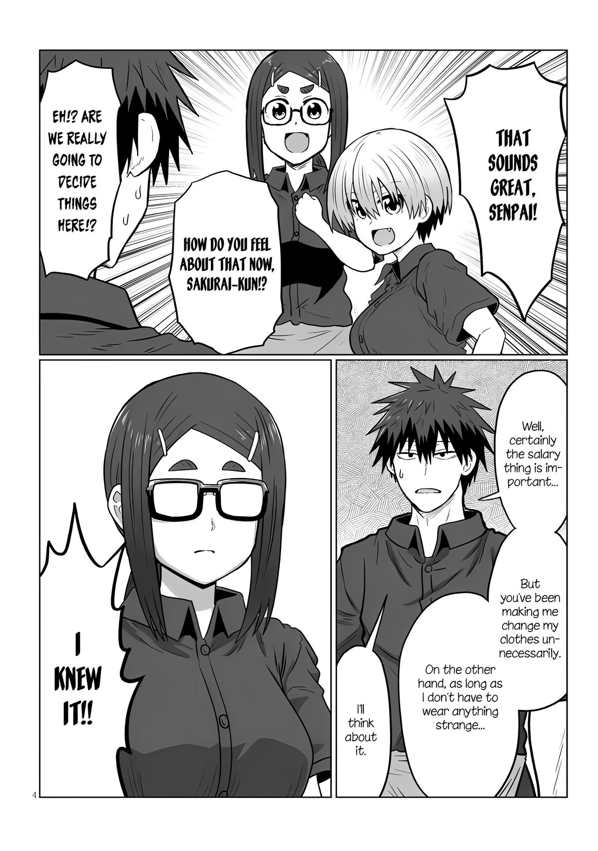 Uzaki-chan Wants to Hang Out! Chapter 121 - Page 4