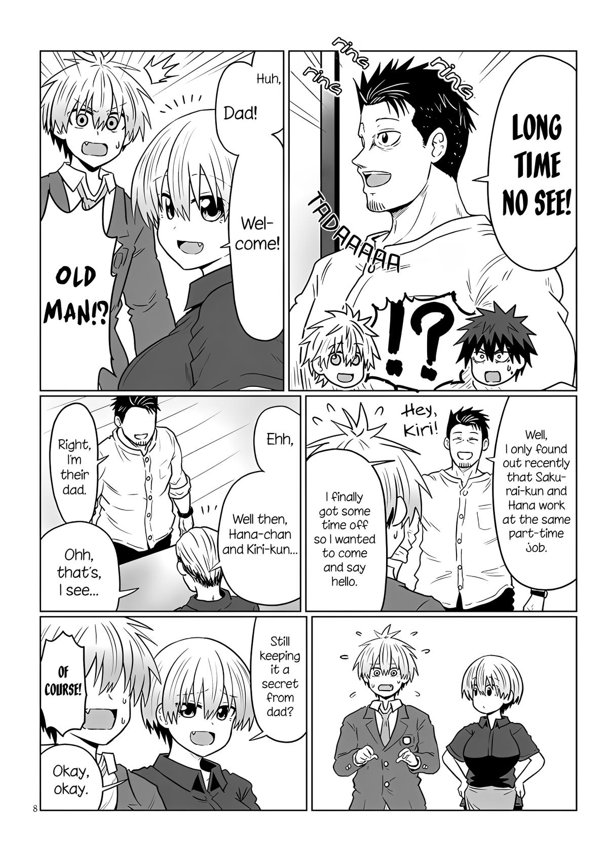 Uzaki-chan Wants to Hang Out! Chapter 124 - Page 8