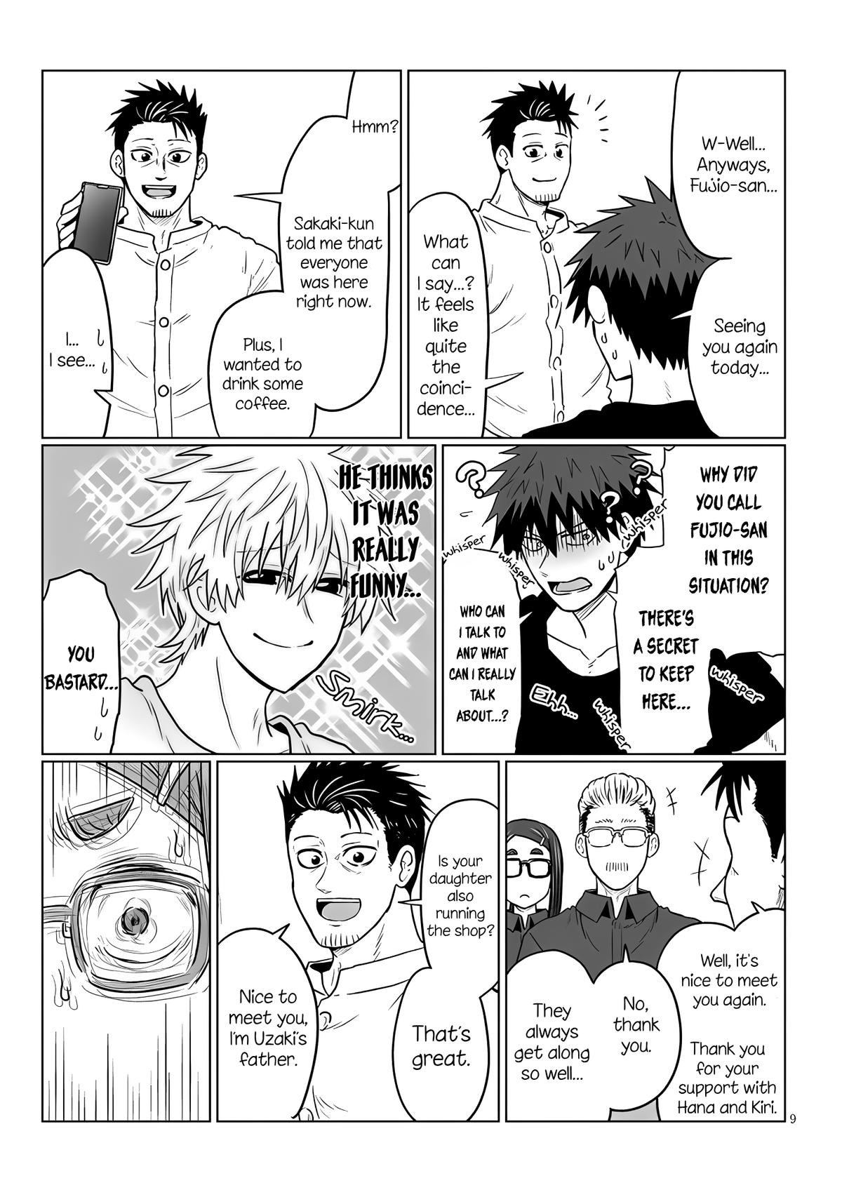 Uzaki-chan Wants to Hang Out! Chapter 124 - Page 9