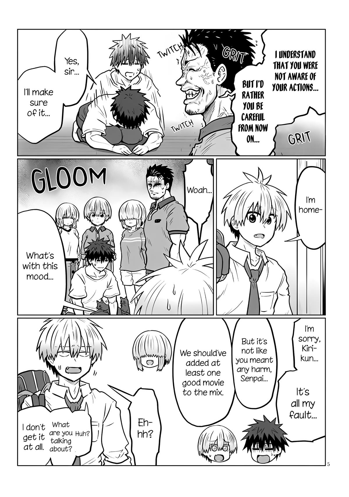 Uzaki-chan Wants to Hang Out! Chapter 128 - Page 5