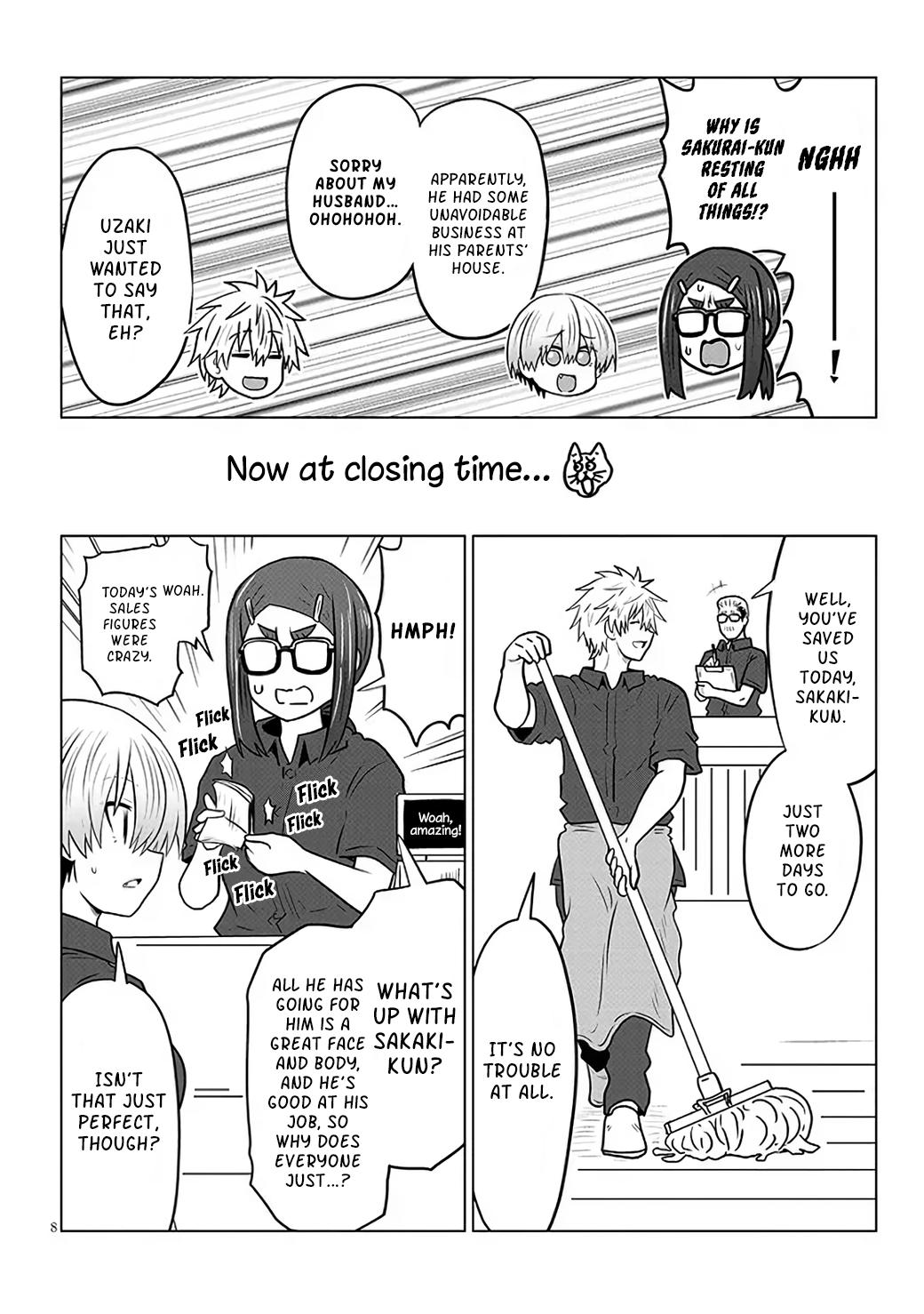 Uzaki-chan Wants to Hang Out! Chapter 130 - Page 8