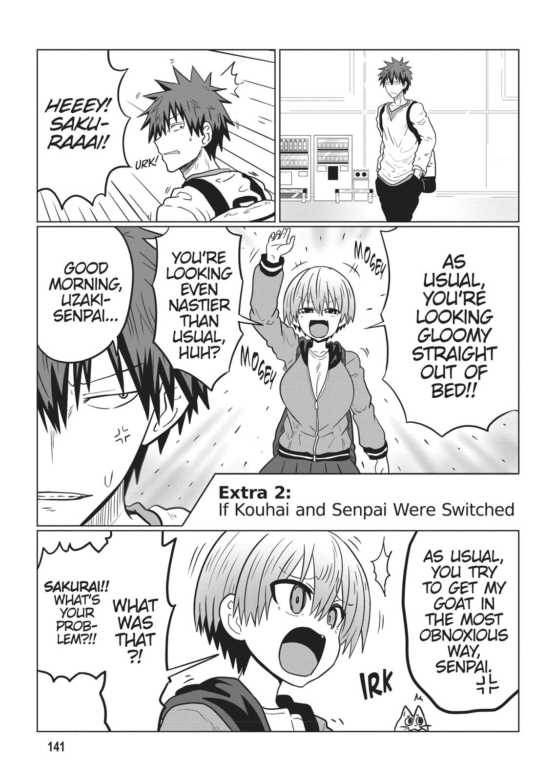 Uzaki-chan Wants to Hang Out! Chapter 42.5 - Page 5