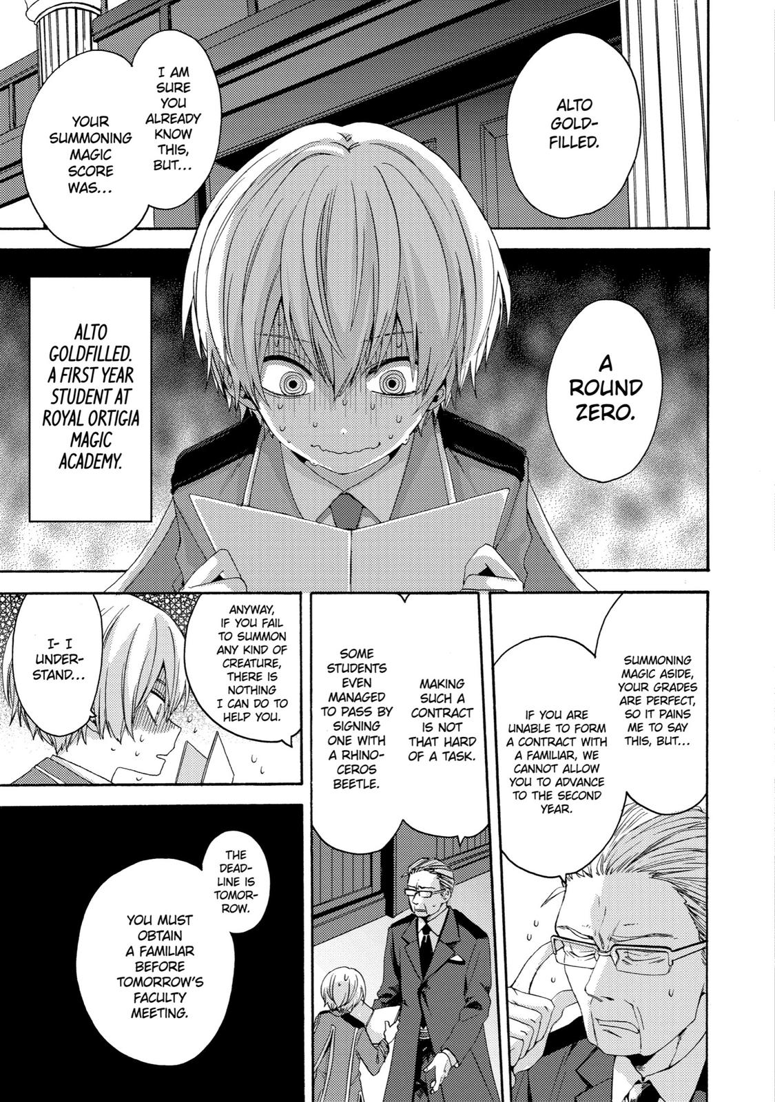 Vermeil in Gold - A Magician Pushes Through the Magical World With the Strongest Disaster Chapter 0 - Page 4