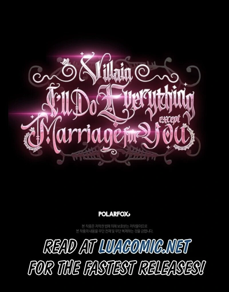 Villain, I’ll Do Everything Except Marriage for You! Chapter 43 - Page 110