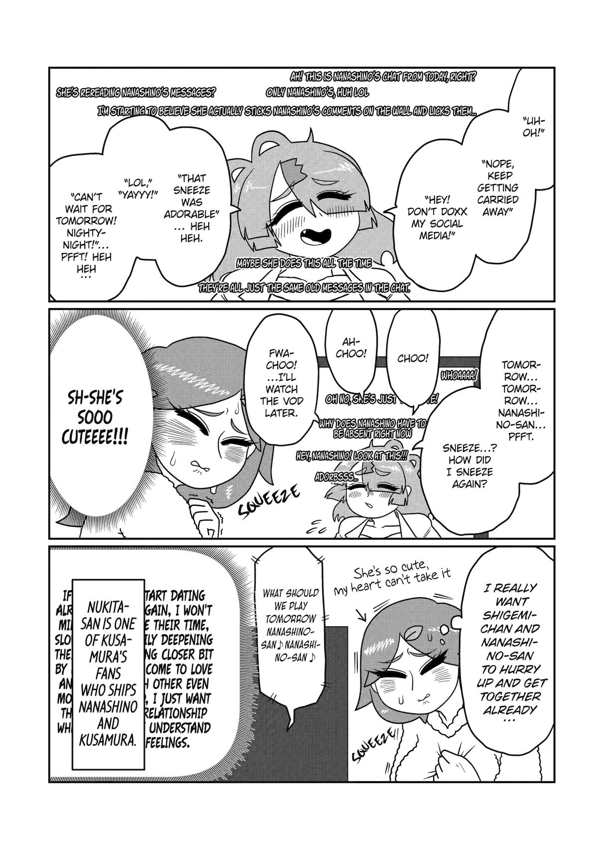 VTuber Shigemi Kusamura: I’m my Oshi’s Favorite - Chapter 9 - 4