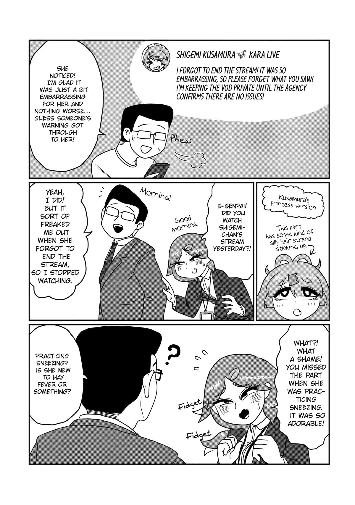 VTuber Shigemi Kusamura: I’m my Oshi’s Favorite - Chapter 9 - 6