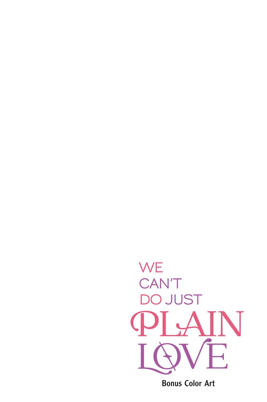 We Can't Do Just Plain Love Chapter 5.5 - Page 5