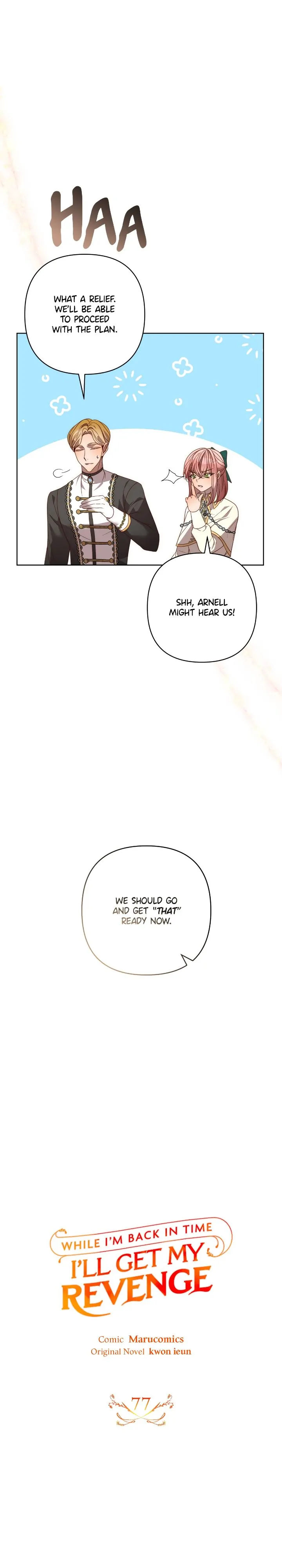 While I’m Back in Time, I’ll Get My Revenge Chapter 77 - Page 8