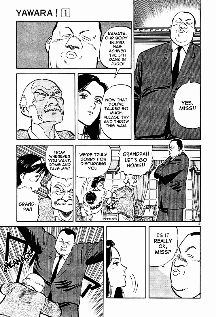 Yawara! Chapter 3 - Page 13