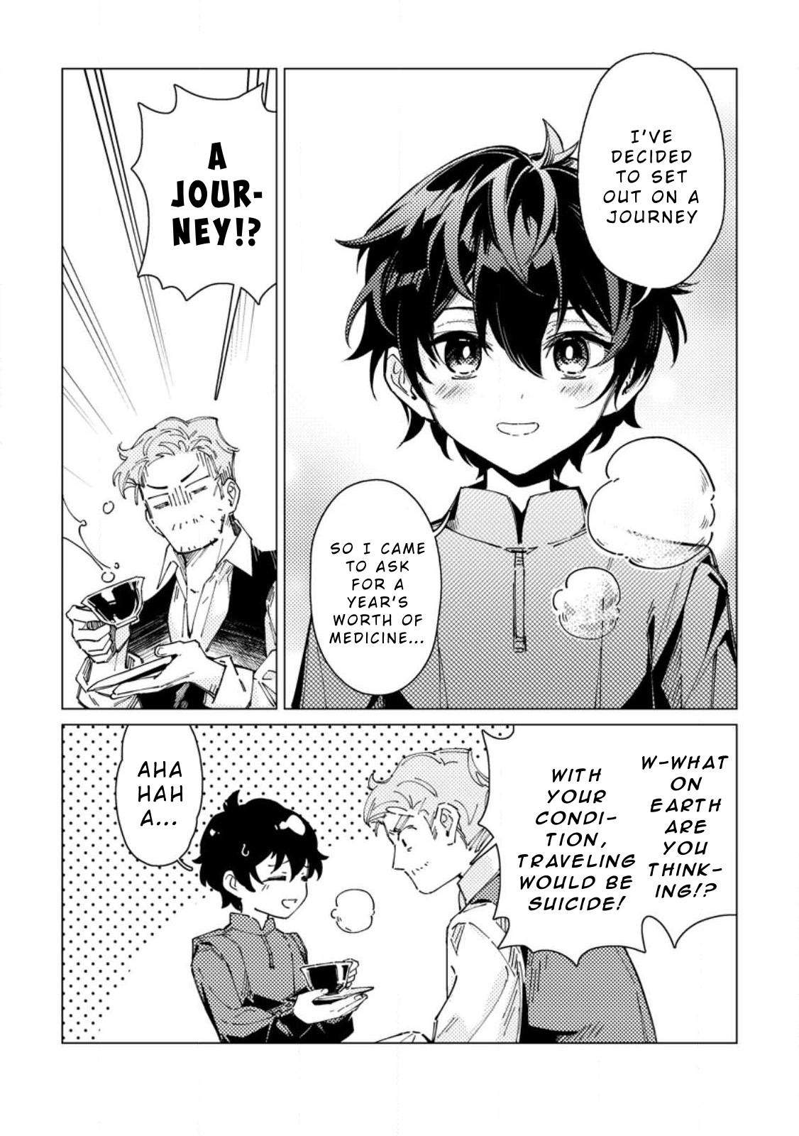 Yomei Ichinen no Koushaku Shisoku wa, Tabi o Shitai Chapter 1 - Page 32