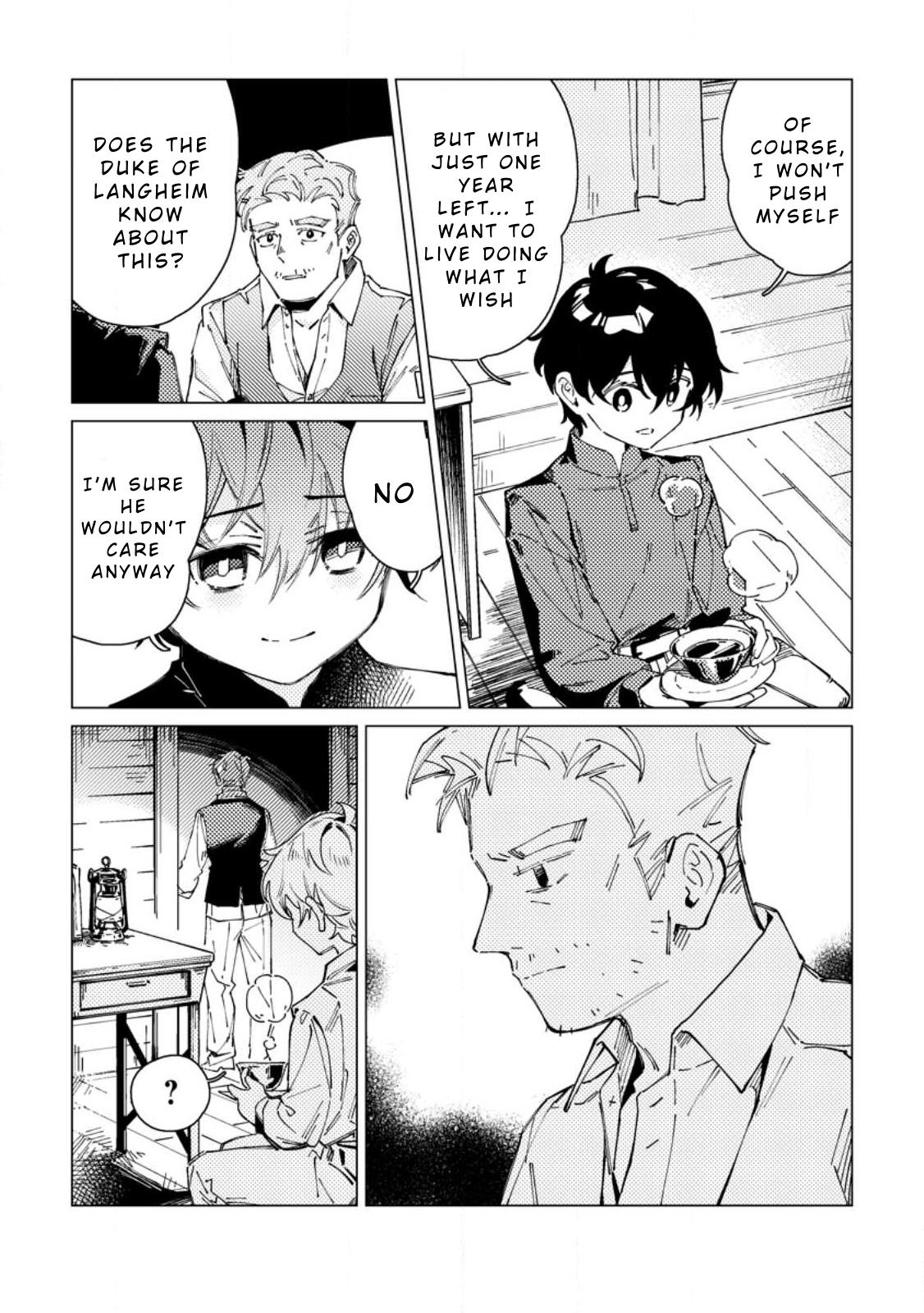 Yomei Ichinen no Koushaku Shisoku wa, Tabi o Shitai Chapter 1 - Page 33