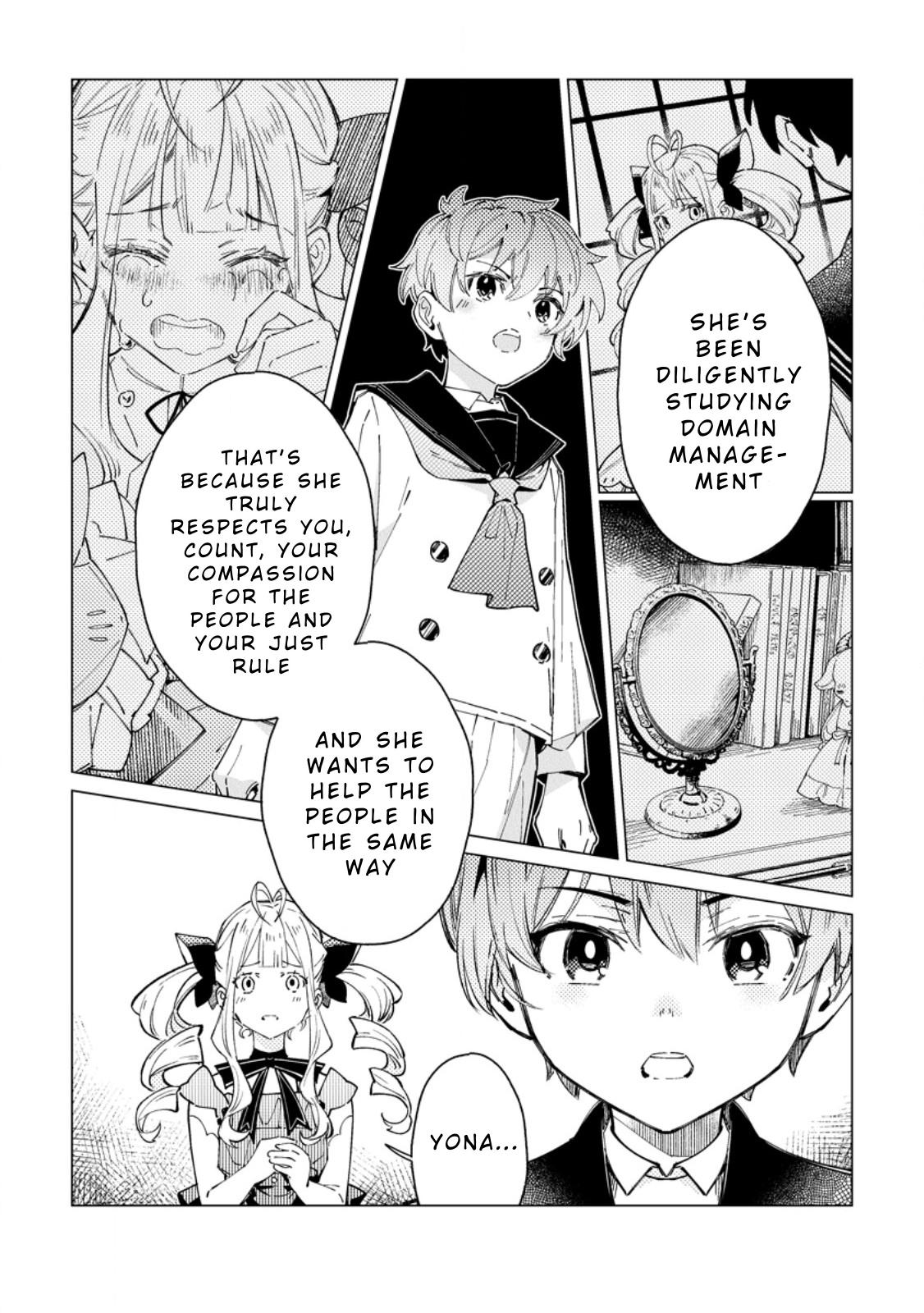 Yomei Ichinen no Koushaku Shisoku wa, Tabi o Shitai Chapter 3 - Page 22