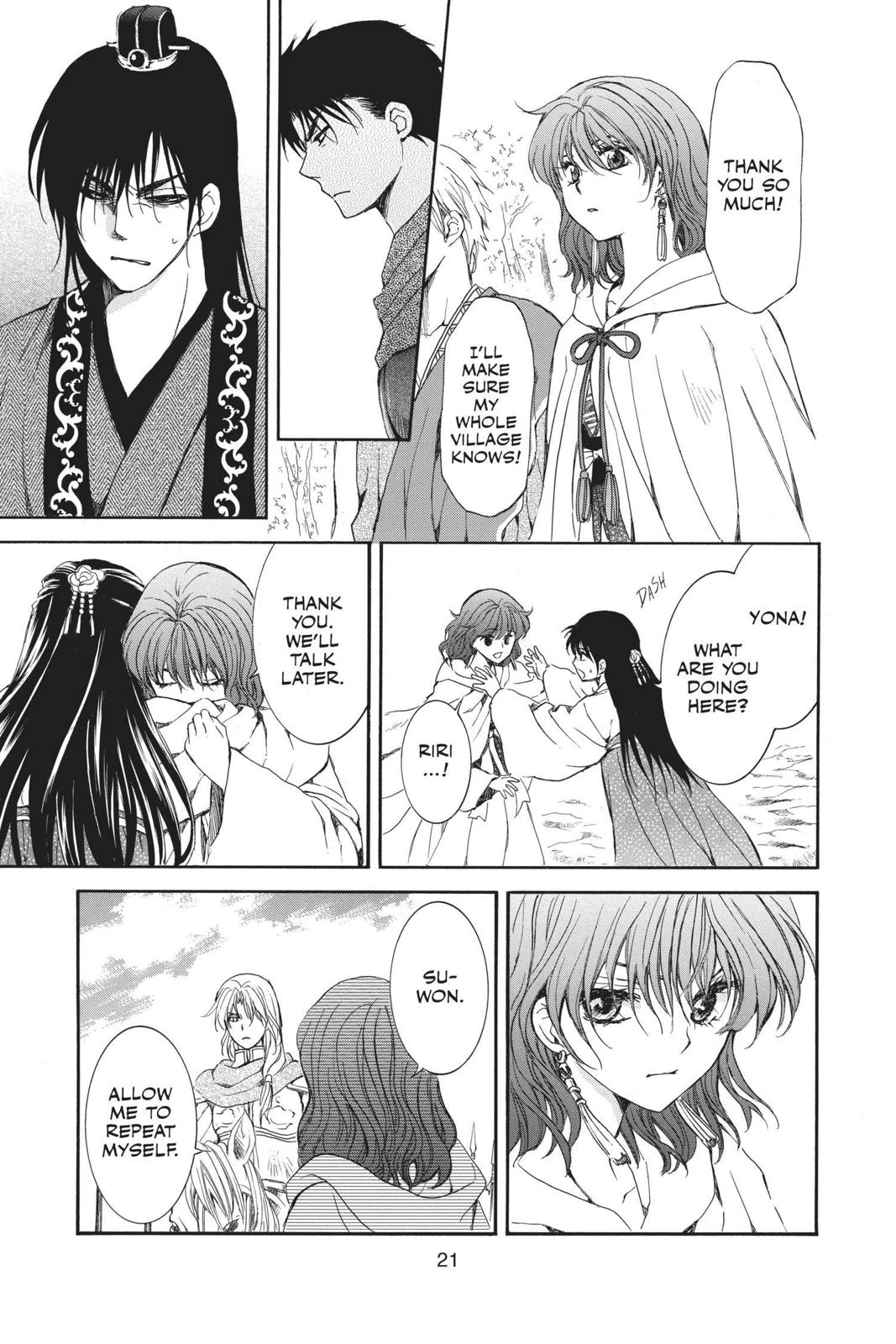 Yona of the Dawn Chapter 141 - Page 22