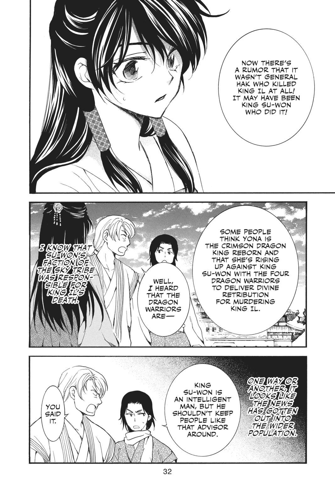 Yona of the Dawn Chapter 158 - Page 33