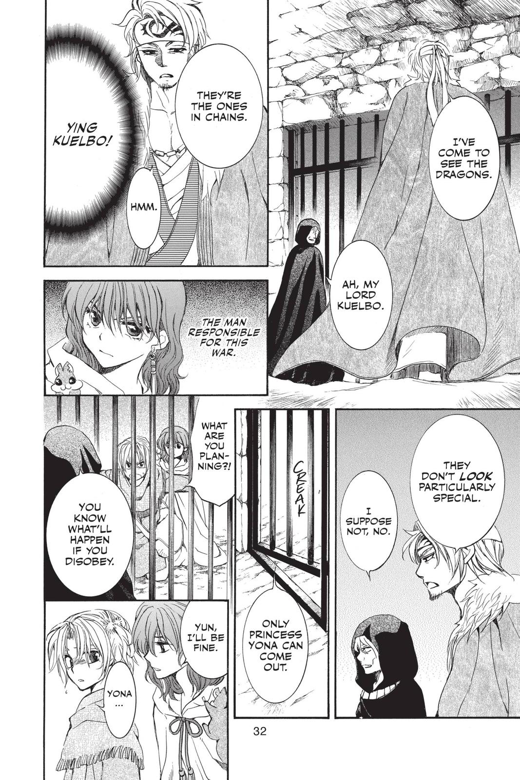 Yona of the Dawn Chapter 164 - Page 32