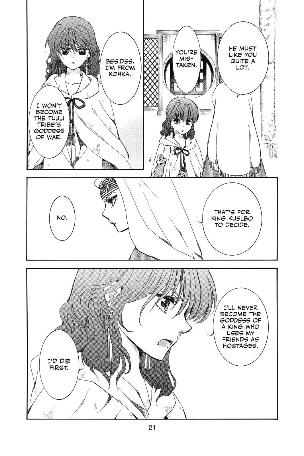 Yona of the Dawn Chapter 170 - Page 21