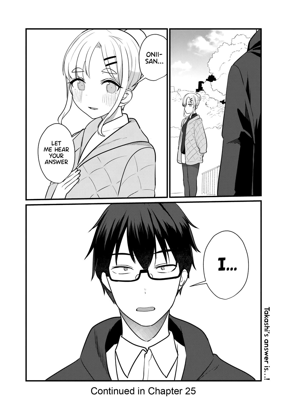 You Weren't My Sister, but My Fiancée!? Chapter 24 - Page 23