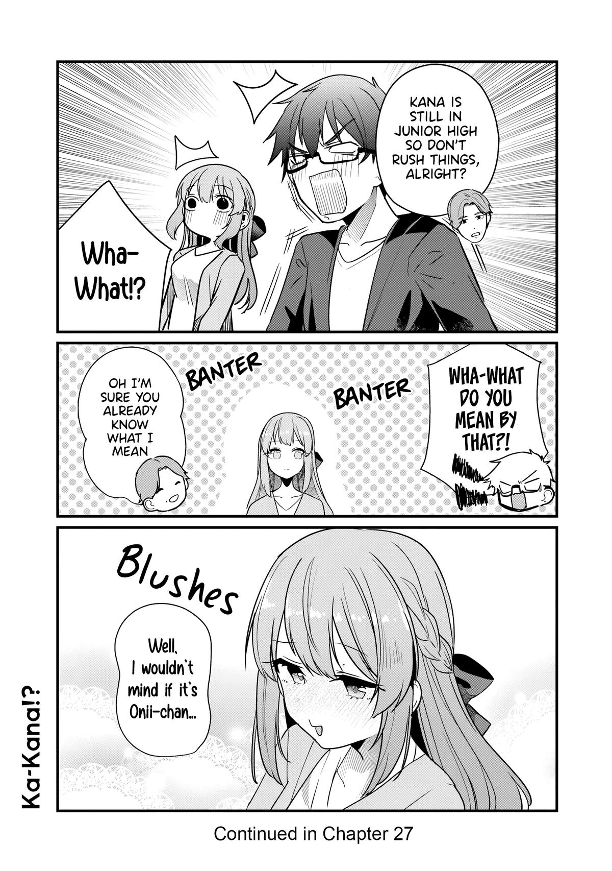 You Weren't My Sister, but My Fiancée!? Chapter 26 - Page 24