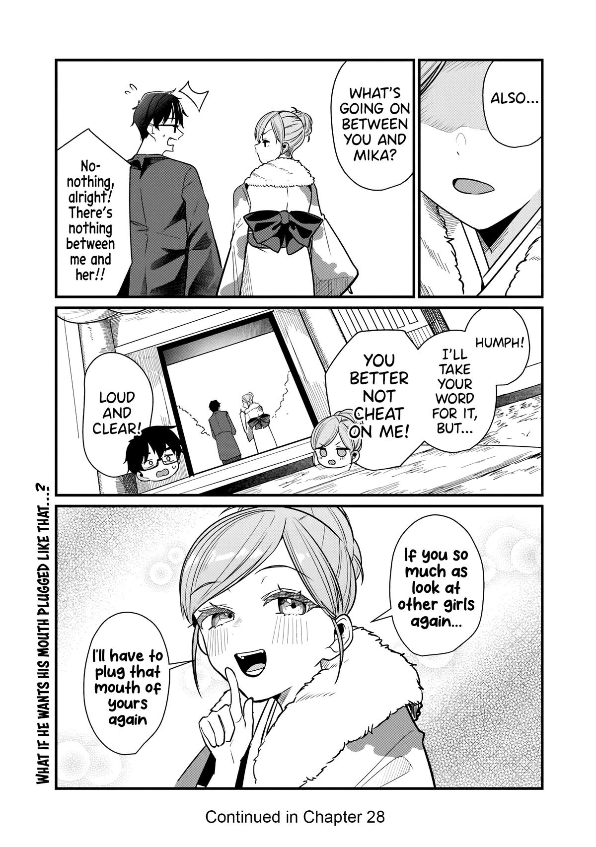 You Weren't My Sister, but My Fiancée!? Chapter 27 - Page 24