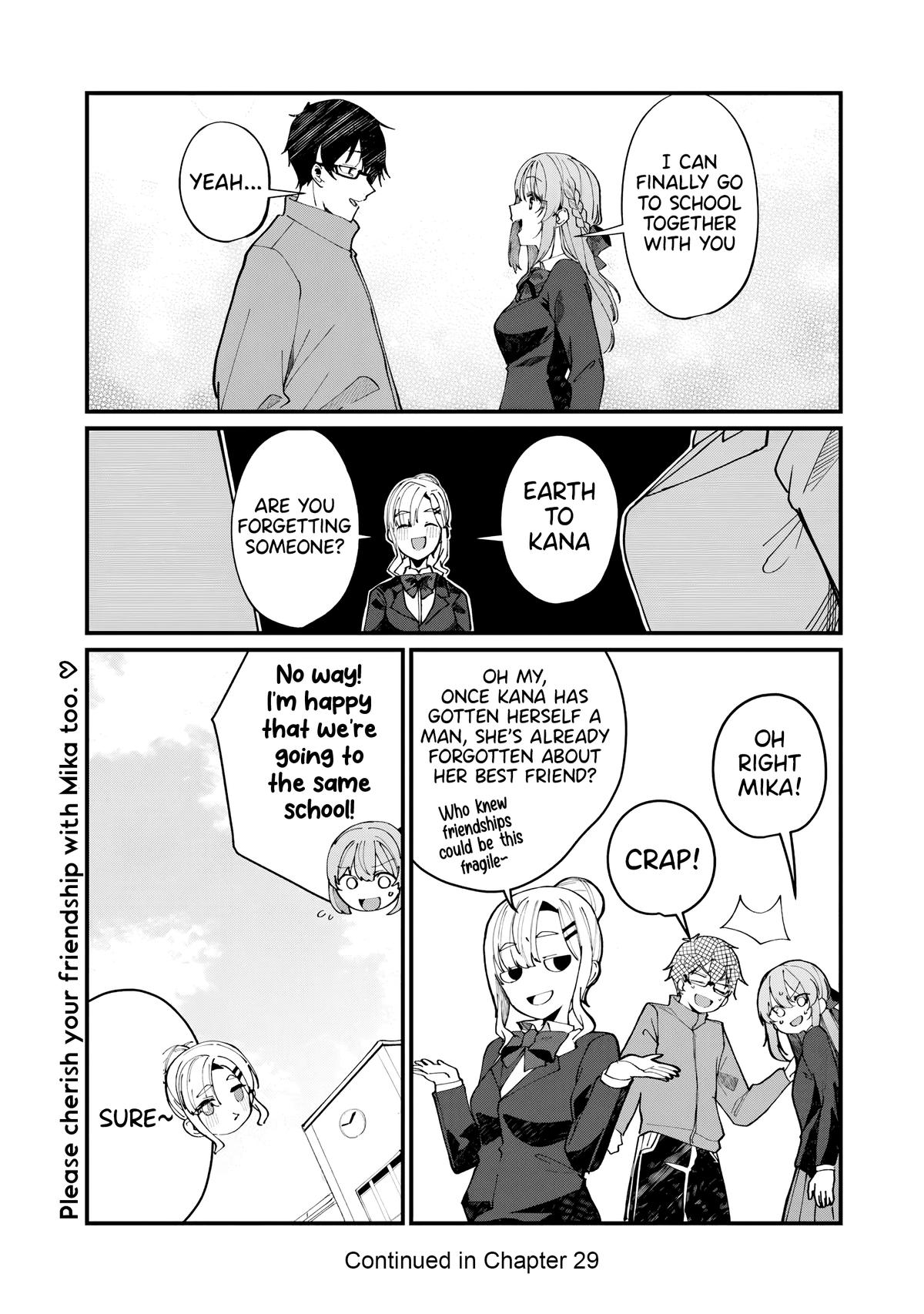You Weren't My Sister, but My Fiancée!? Chapter 28 - Page 24