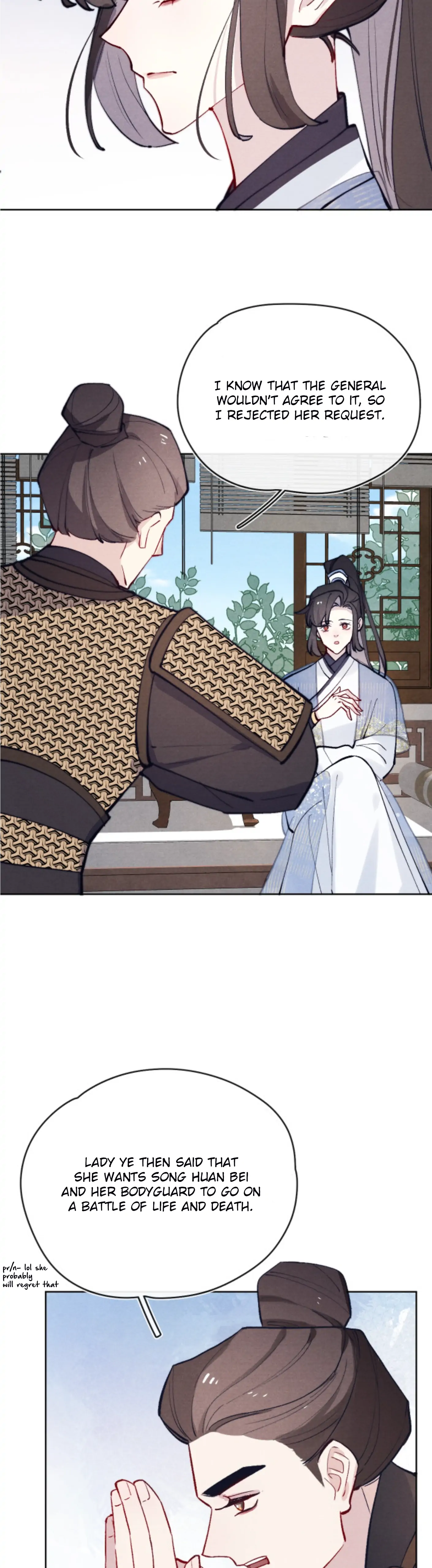 Your Face Looks Like A Peach Blossom Chapter 24 - Page 21