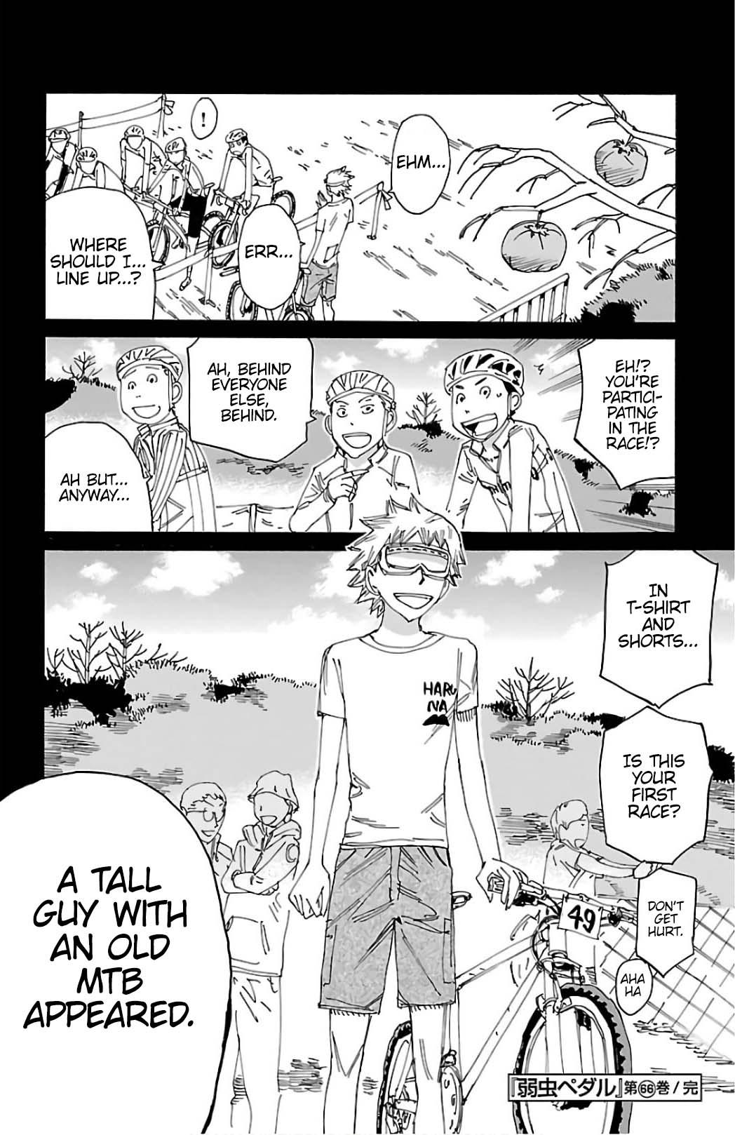 Yowamushi Pedal Chapter 569 - Page 16