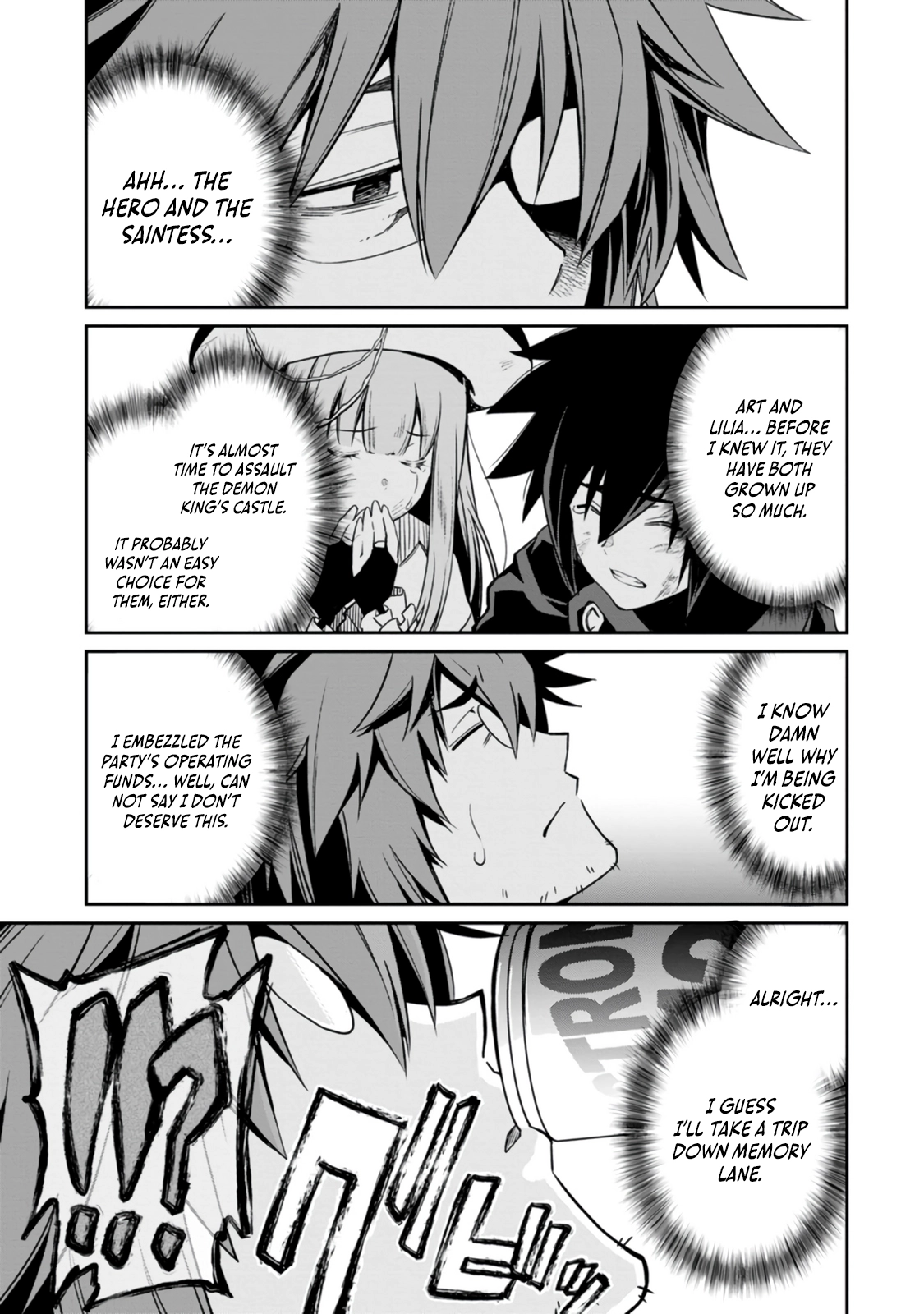 Yuusha no Sensei, Saikyou no Kuzu ni naru. ~S-kyuu Party no Moto Eiyuu, Ura Shakai no Ihou Guild de Nariagari~ Chapter 1 - Page 14