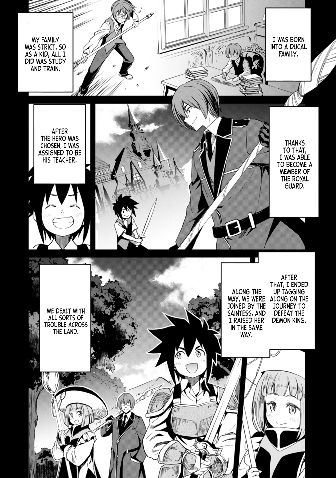 Yuusha no Sensei, Saikyou no Kuzu ni naru. ~S-kyuu Party no Moto Eiyuu, Ura Shakai no Ihou Guild de Nariagari~ Chapter 1 - Page 15