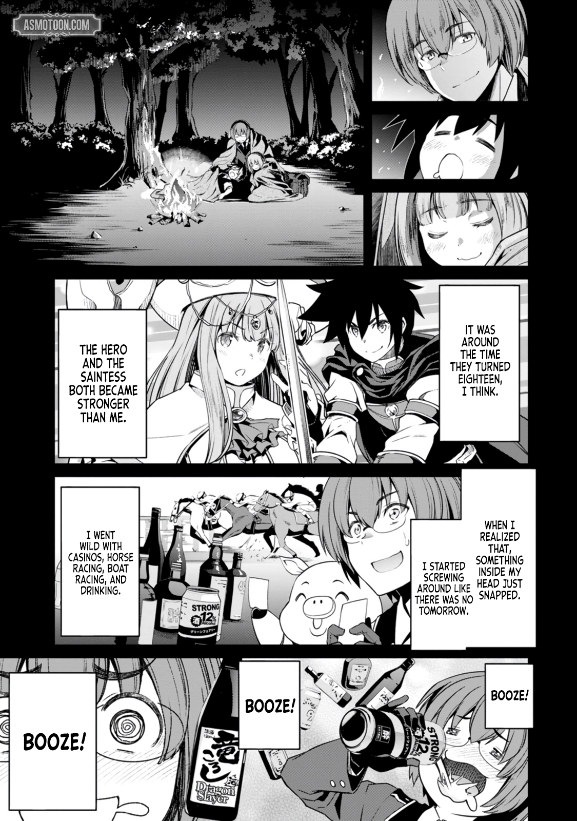 Yuusha no Sensei, Saikyou no Kuzu ni naru. ~S-kyuu Party no Moto Eiyuu, Ura Shakai no Ihou Guild de Nariagari~ Chapter 1 - Page 16