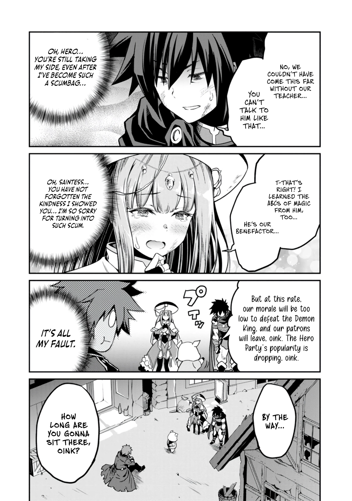 Yuusha no Sensei, Saikyou no Kuzu ni naru. ~S-kyuu Party no Moto Eiyuu, Ura Shakai no Ihou Guild de Nariagari~ Chapter 1 - Page 19