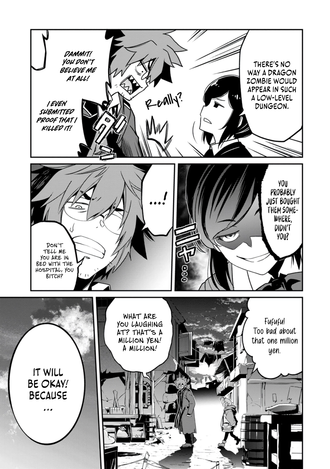 Yuusha no Sensei, Saikyou no Kuzu ni naru. ~S-kyuu Party no Moto Eiyuu, Ura Shakai no Ihou Guild de Nariagari~ Chapter 1 - Page 45