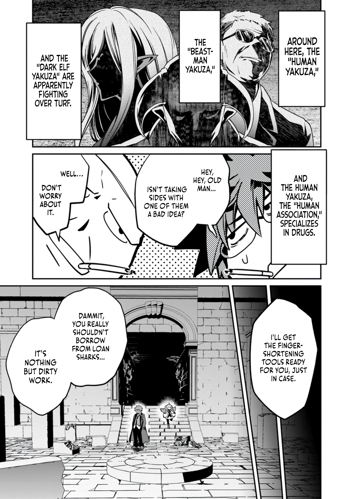 Yuusha no Sensei, Saikyou no Kuzu ni naru. ~S-kyuu Party no Moto Eiyuu, Ura Shakai no Ihou Guild de Nariagari~ Chapter 3 - Page 8