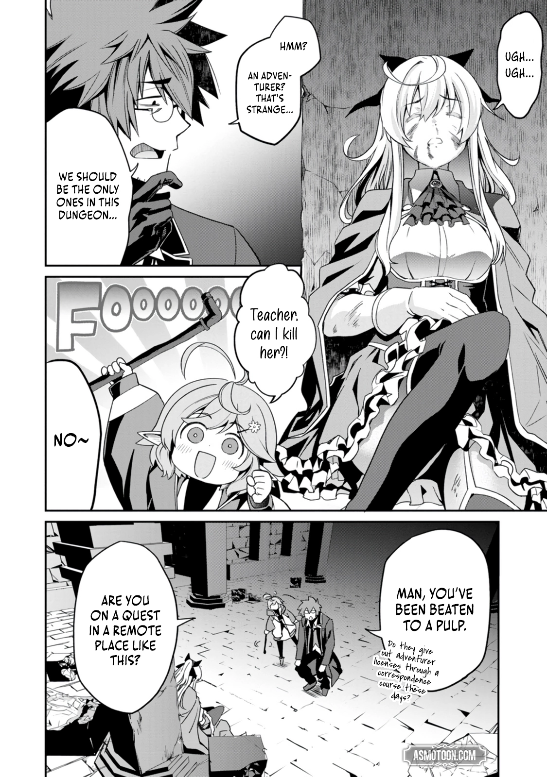 Yuusha no Sensei, Saikyou no Kuzu ni naru. ~S-kyuu Party no Moto Eiyuu, Ura Shakai no Ihou Guild de Nariagari~ Chapter 3 - Page 11