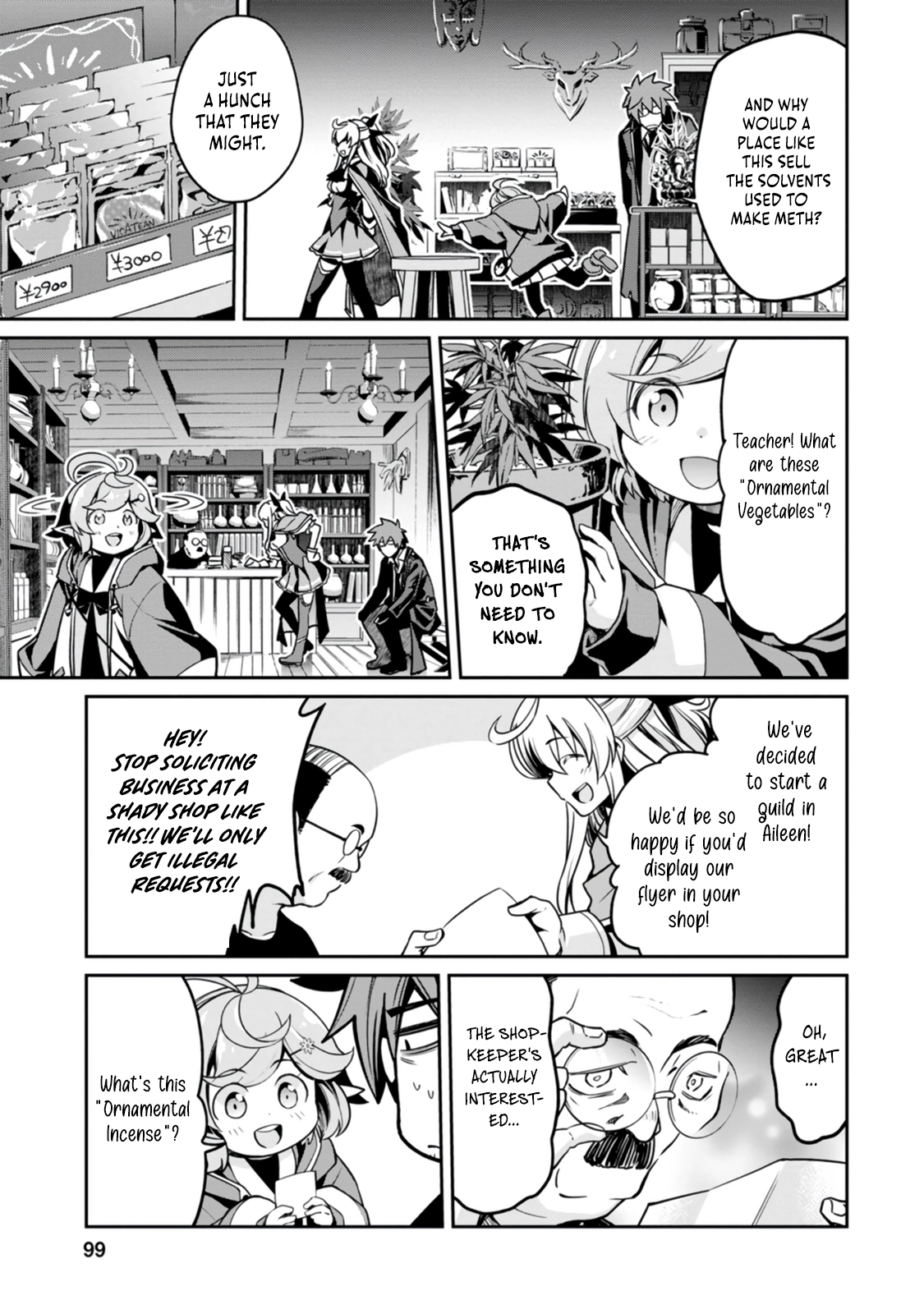 Yuusha no Sensei, Saikyou no Kuzu ni naru. ~S-kyuu Party no Moto Eiyuu, Ura Shakai no Ihou Guild de Nariagari~ Chapter 4 - Page 12