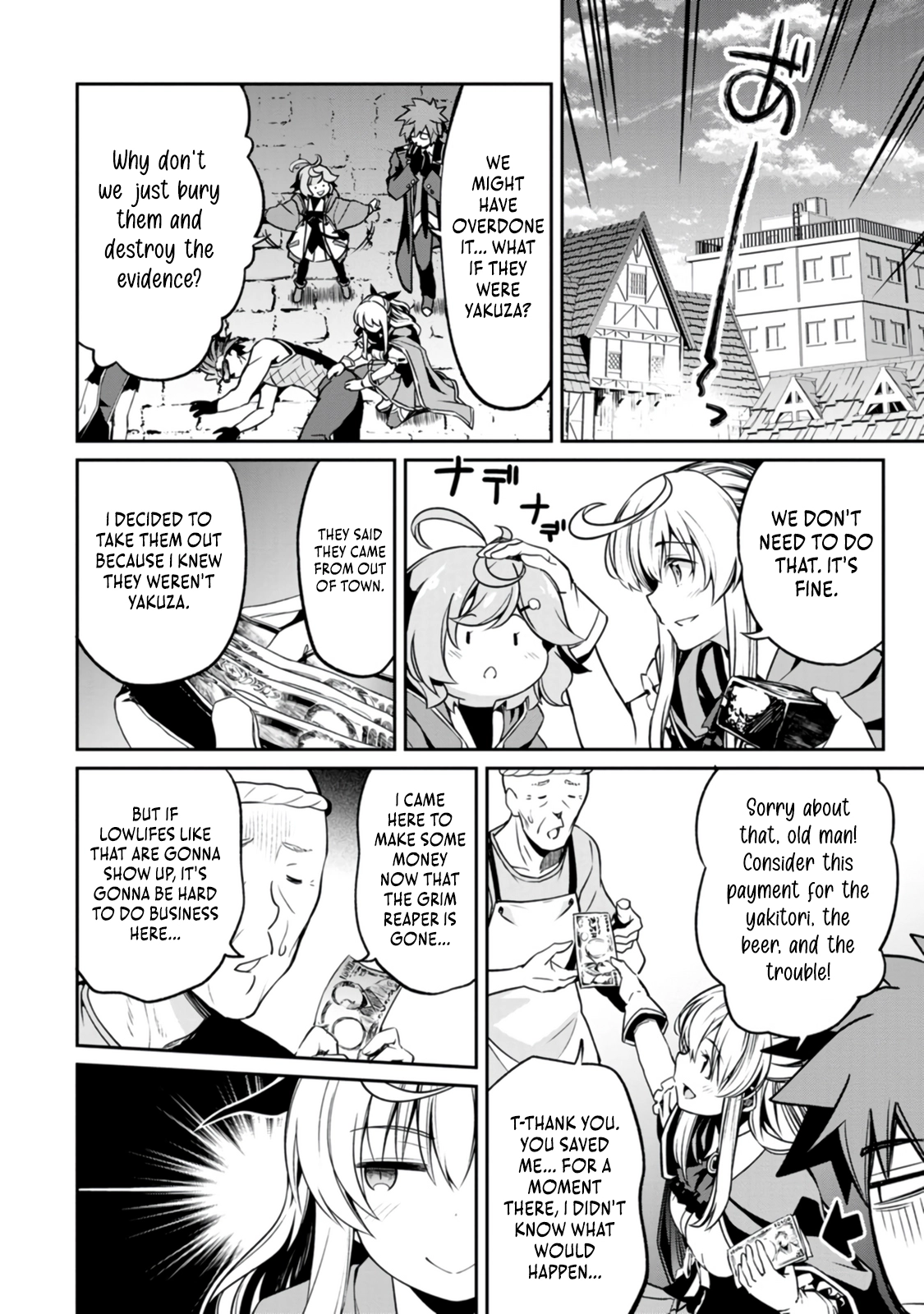 Yuusha no Sensei, Saikyou no Kuzu ni naru. ~S-kyuu Party no Moto Eiyuu, Ura Shakai no Ihou Guild de Nariagari~ Chapter 4 - Page 28