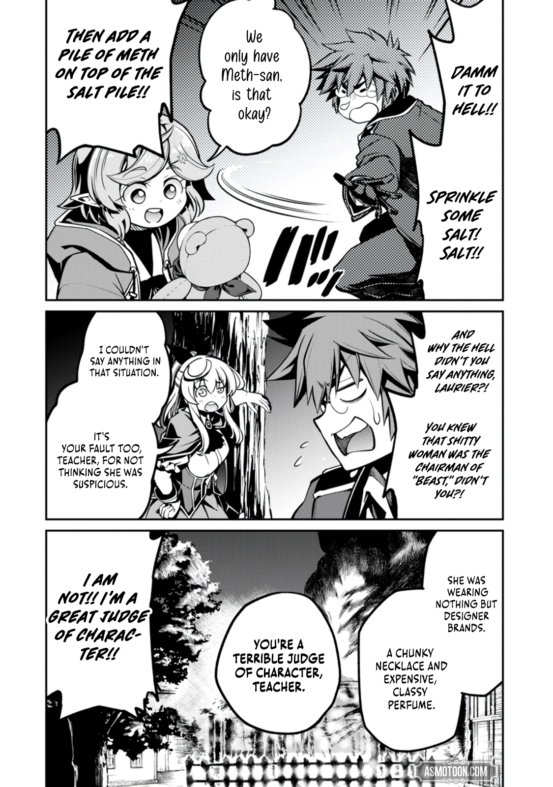 Yuusha no Sensei, Saikyou no Kuzu ni naru. ~S-kyuu Party no Moto Eiyuu, Ura Shakai no Ihou Guild de Nariagari~ Chapter 5 - Page 31