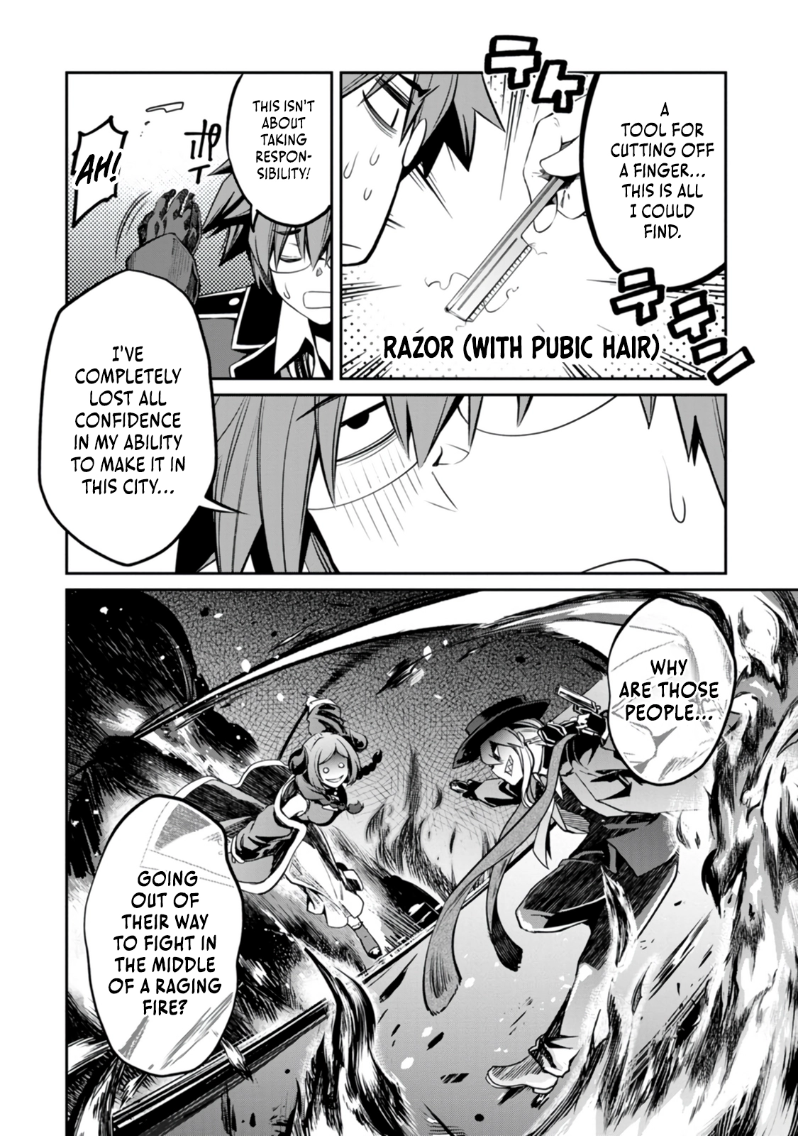 Yuusha no Sensei, Saikyou no Kuzu ni naru. ~S-kyuu Party no Moto Eiyuu, Ura Shakai no Ihou Guild de Nariagari~ Chapter 5 - Page 33